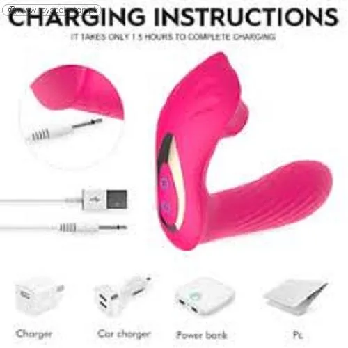 2 In 1 Clit Sucker And Insertable Vibrator