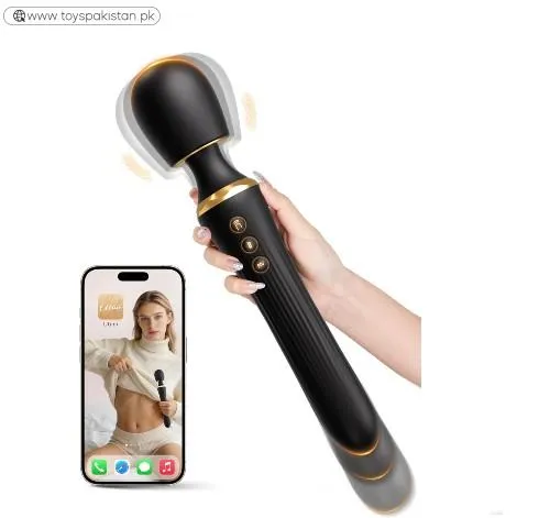 2-in-1 Dual-Ended Vibrator Wand - 8 Vibration