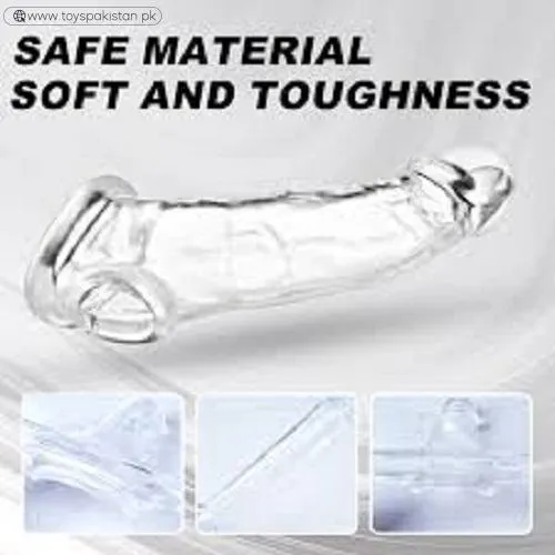 3 Sizes Reusable Penis Sleeve
