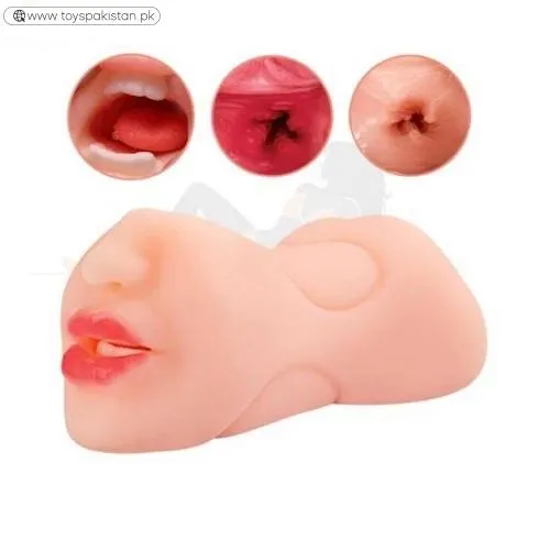 3 In 1 Pocket Pussy Male Masturbator