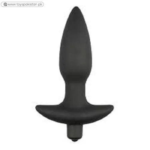 Black Silicone Perineum Tickler 