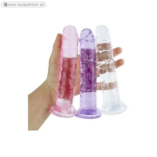 Crystal Penis Twin Color Dildo In Pakistan