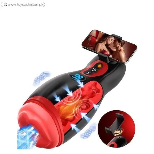 Male Masturbator Mens Sex Toys  Phone Holder Penis Pump Male Sex Toys