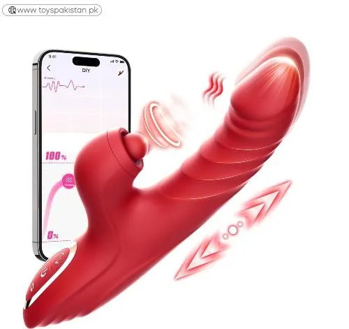 Vibrator Thrusting Dildo for Women Toendi