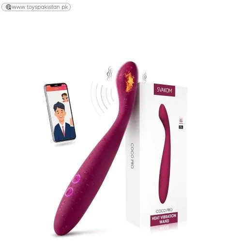 Heated G-Spot Vibrator Sex Toy  SVAKOM