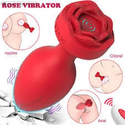 Anal Plug Butt Plug Rose Sex Toy For Women Men