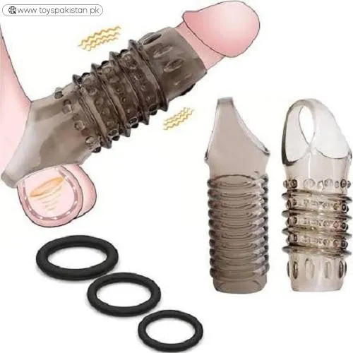 Penis Sleeve Extender Cock Ring Sex Toys
