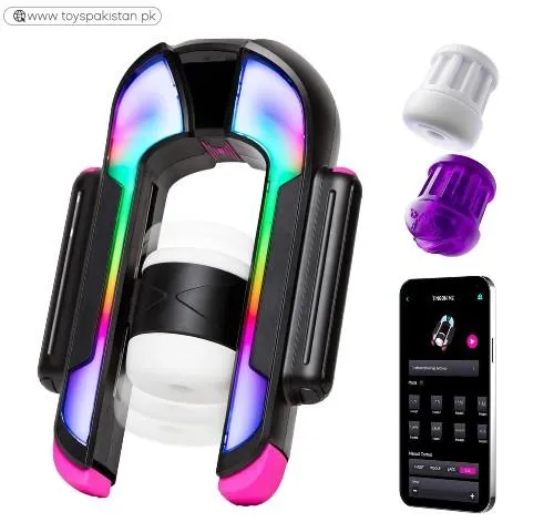 EINSEO RGB Lighting Male Masturbator