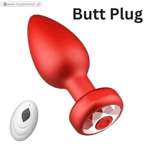 Anal Butt Plug Adult Sex Toy Wireless Remote Control Vibrating