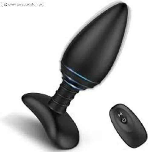 Strong Vibrating Butt Plug With Remote Control