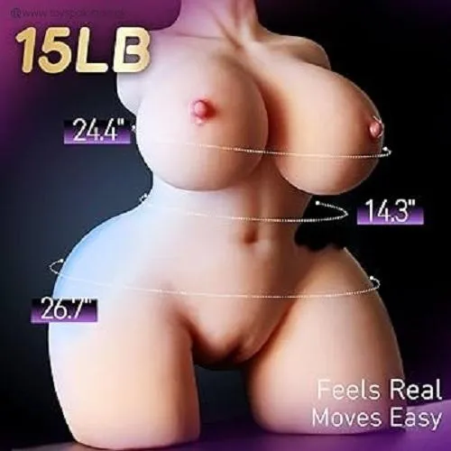 15Lb Vibrating Doll Curvy Body