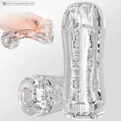 Portable Transparent Pocket Pussy Stroker