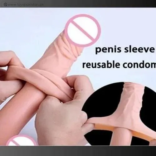 6 Inch Single Hole Silicone Reusable Condom