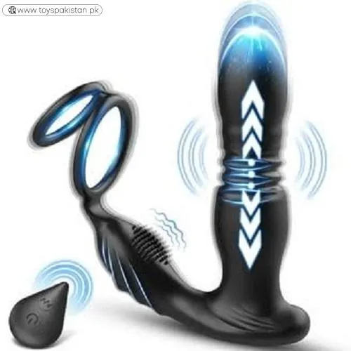 Anal Vibrator Prostate Massager With Cock Ring