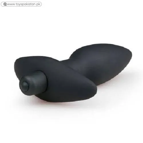 Black Silicone Perineum Tickler 