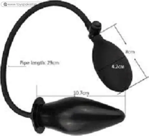 Inflatable Anal Pump Black