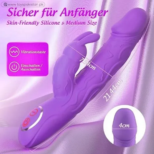 Lotus Blooms Realistic G-spot Dildo Vibrator