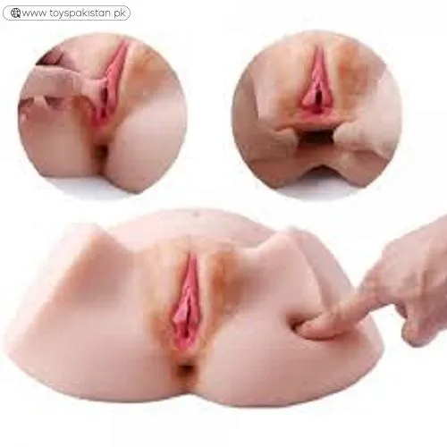 Pussy Ass Masturbator Sex Toy With Virgin Tight Labia