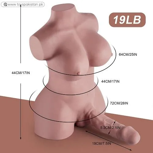Unisex Shemale Sex Doll 19Lb Realistic Torso With Lifelike Features Perfect  Buy From Toyspakistan.Pk