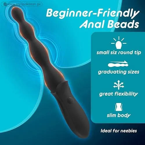 Vibrating Anal Beads Butt Plug Sex Toys For Men Women