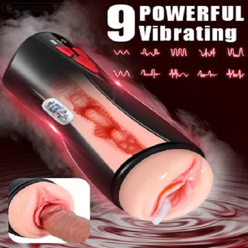 Vibrating Male Masturbator Pocket Pussy